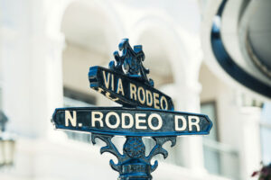 rodeo drive street sign