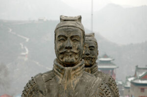 art of war statue