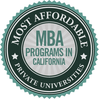 Most Affordable MBA Programs in California Badge